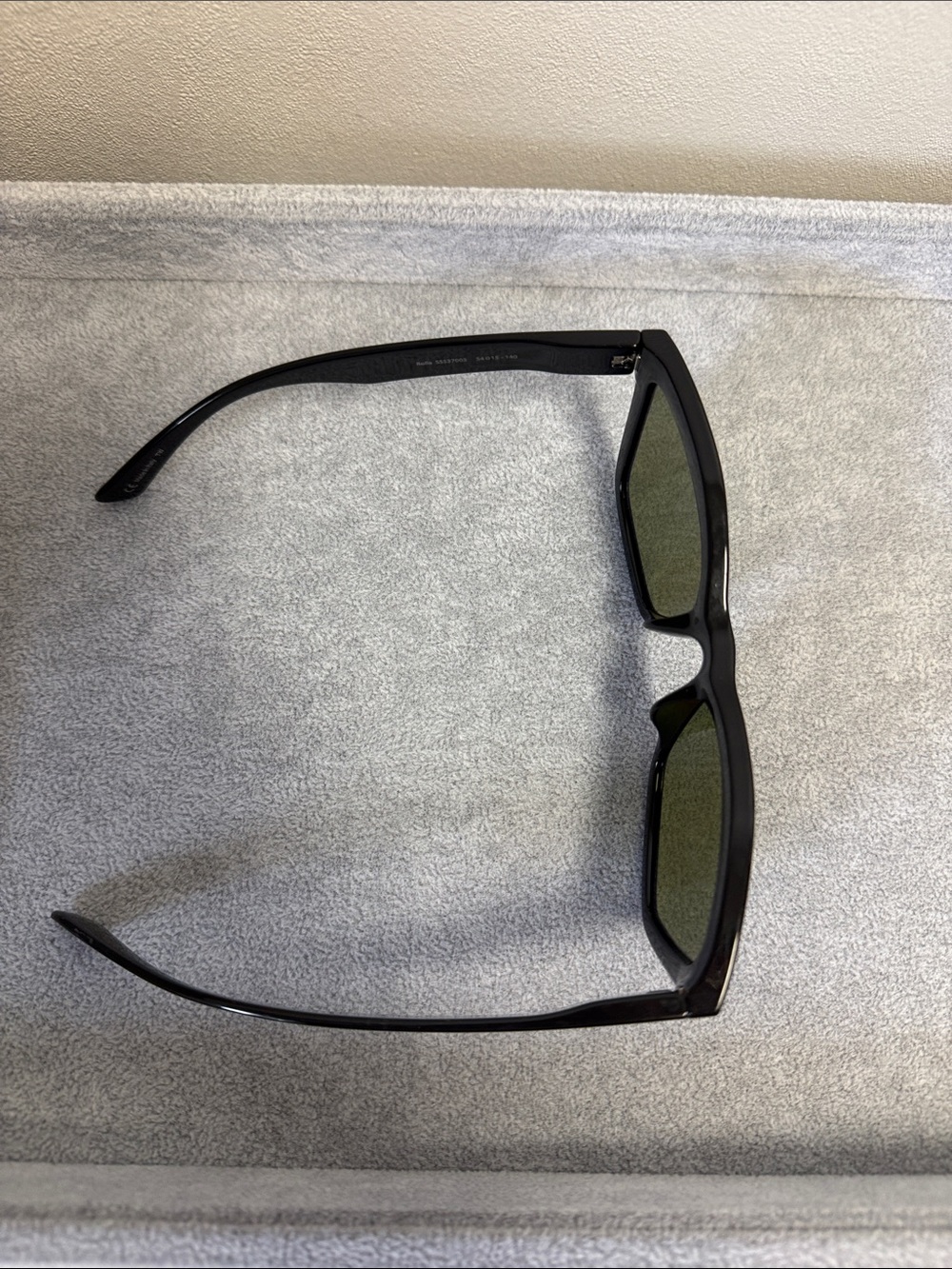 NWT Serengeti Rolla Glossy Black Cat-Eye Polarized Sunglasses Eyesize 54 - Picture 7 of 10